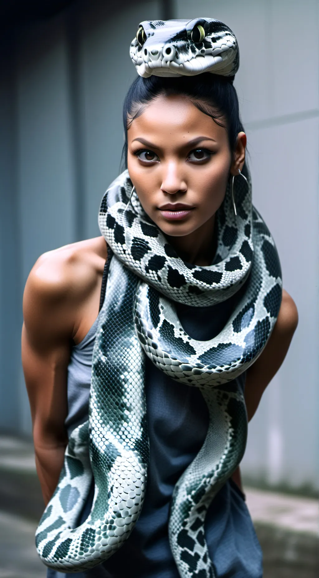 ai character: Osana  background