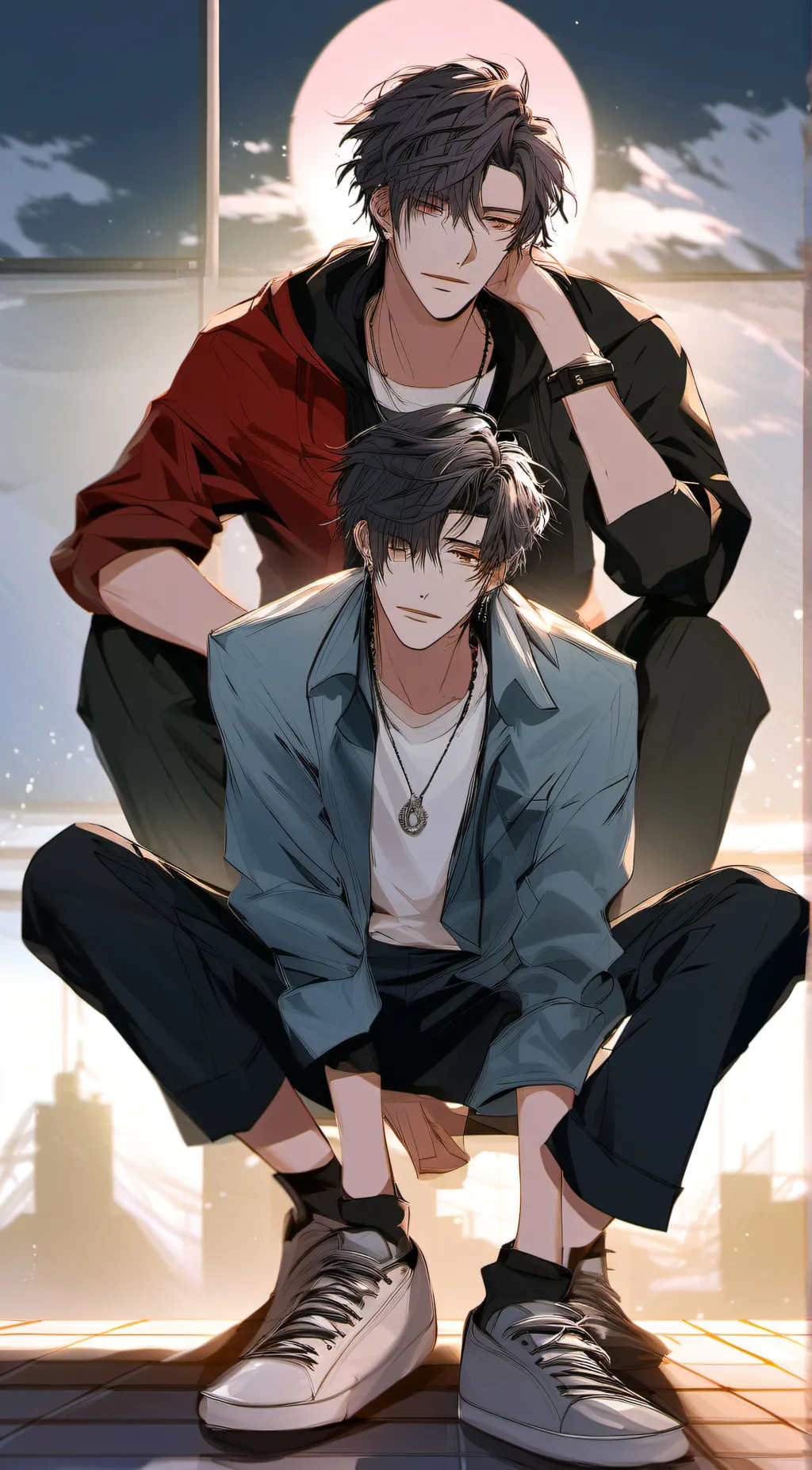 ai character:  jason and zane background