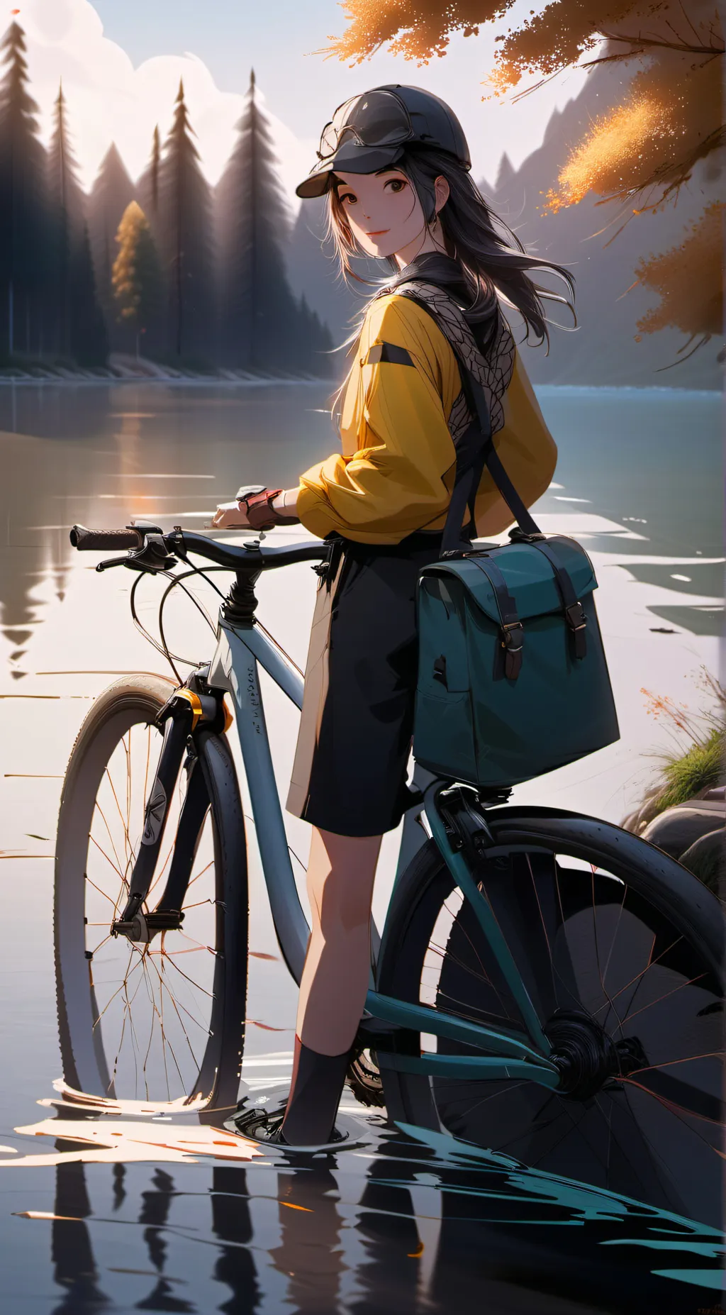 ai character: Lily background