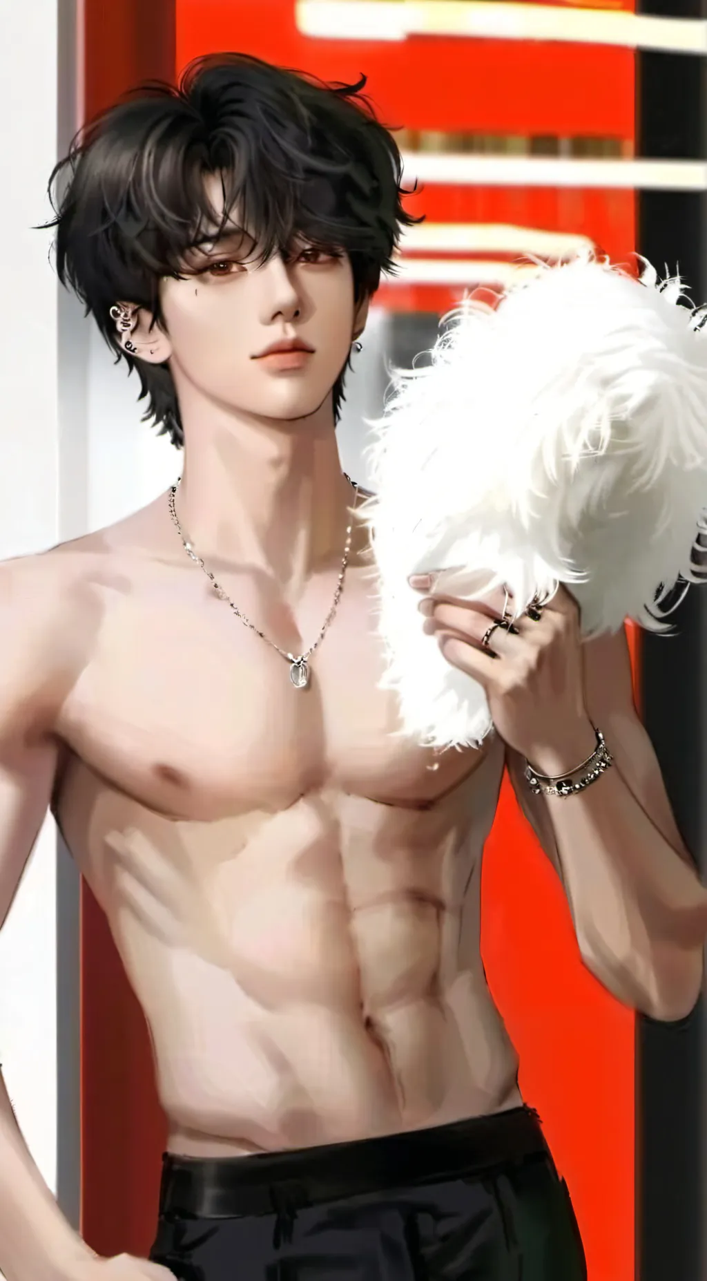 ai character: Justin background