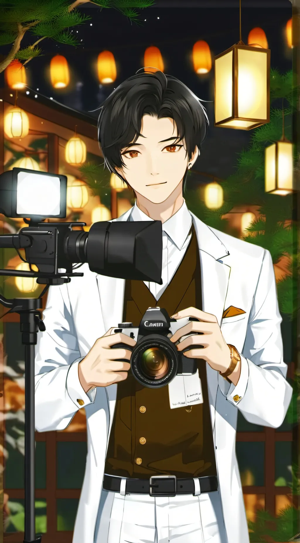 ai character: raizo background