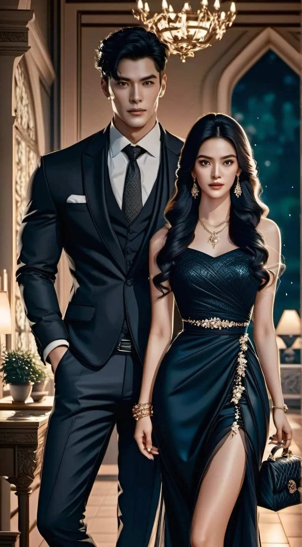 ai character: ❤️Fin❤️ background