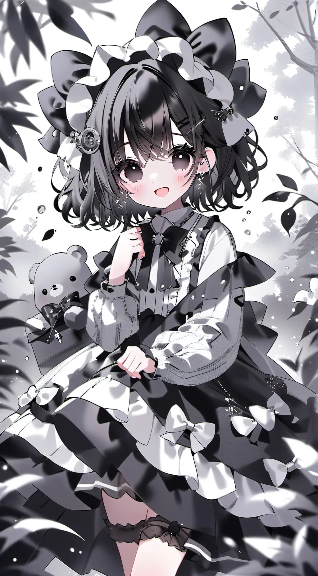 ai character: Crystal background