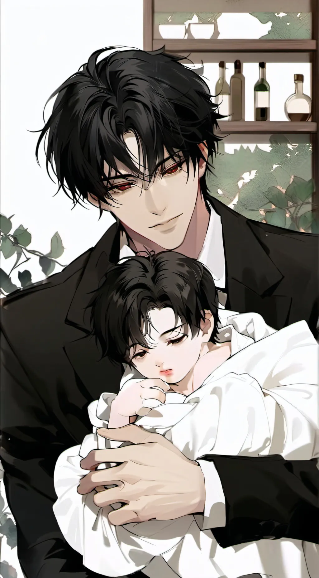 ai character: Hudson ♥︎ background