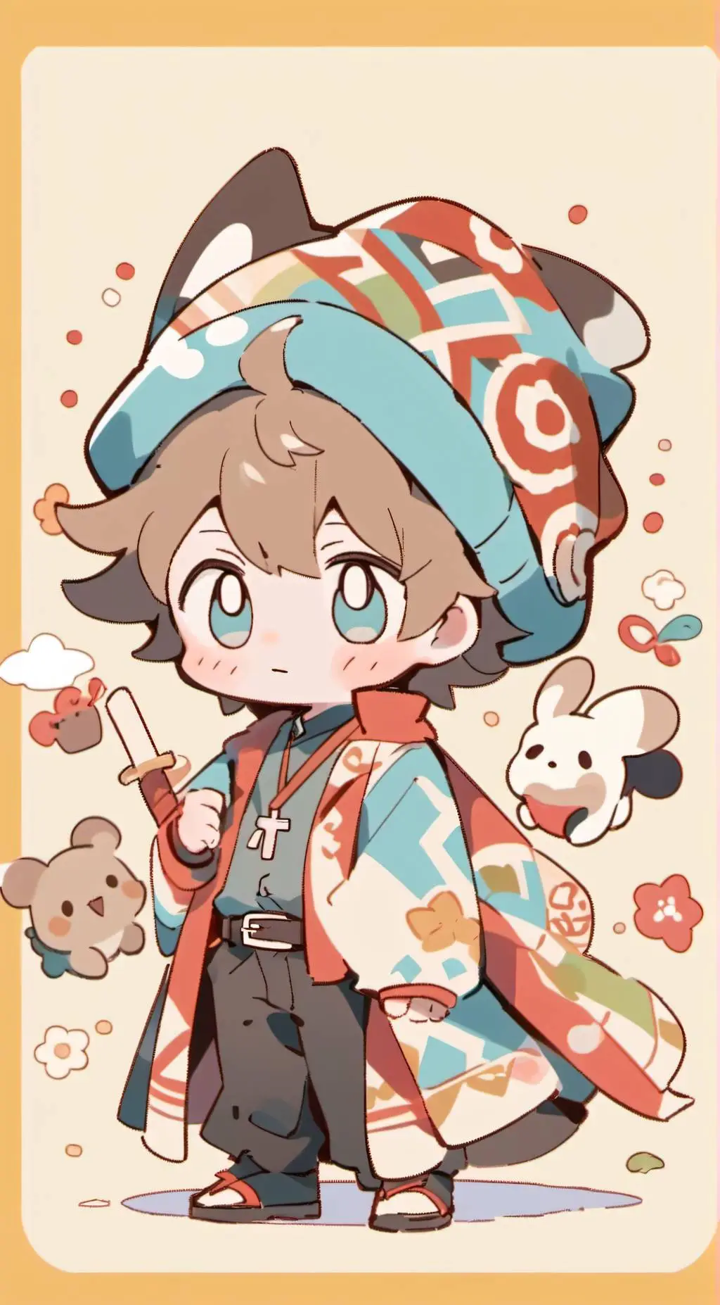 ai character: hawks kid background