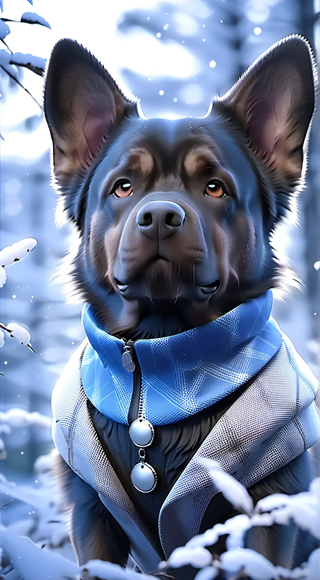 ai character: Bluey gang background