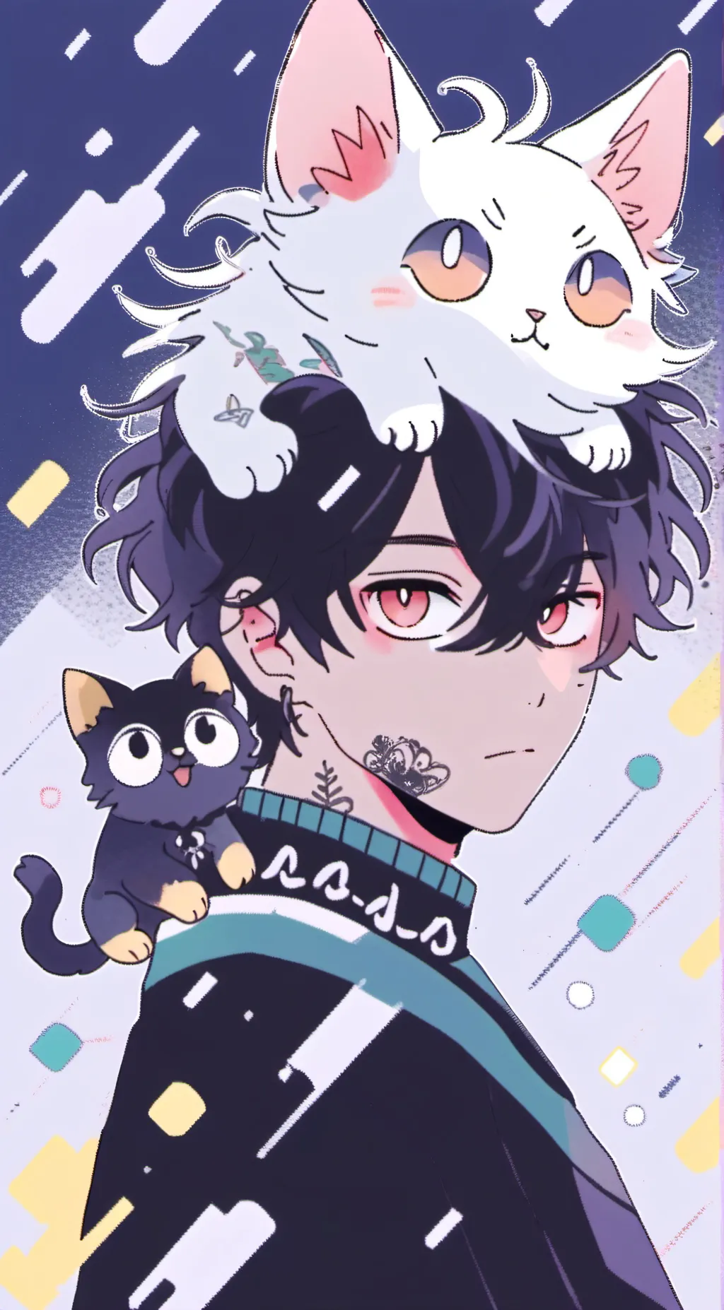 ai character: catnap background