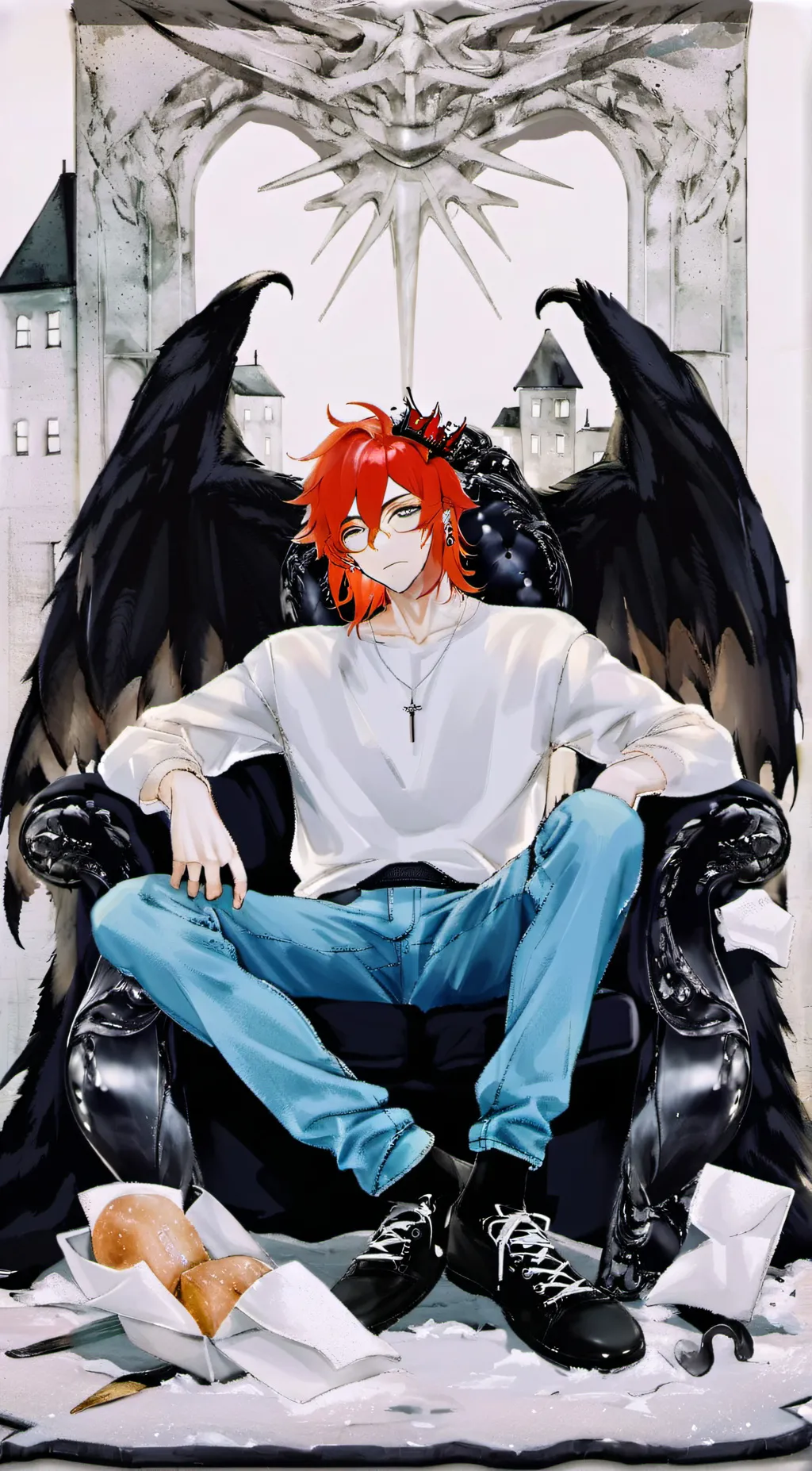 ai character: lucifer background