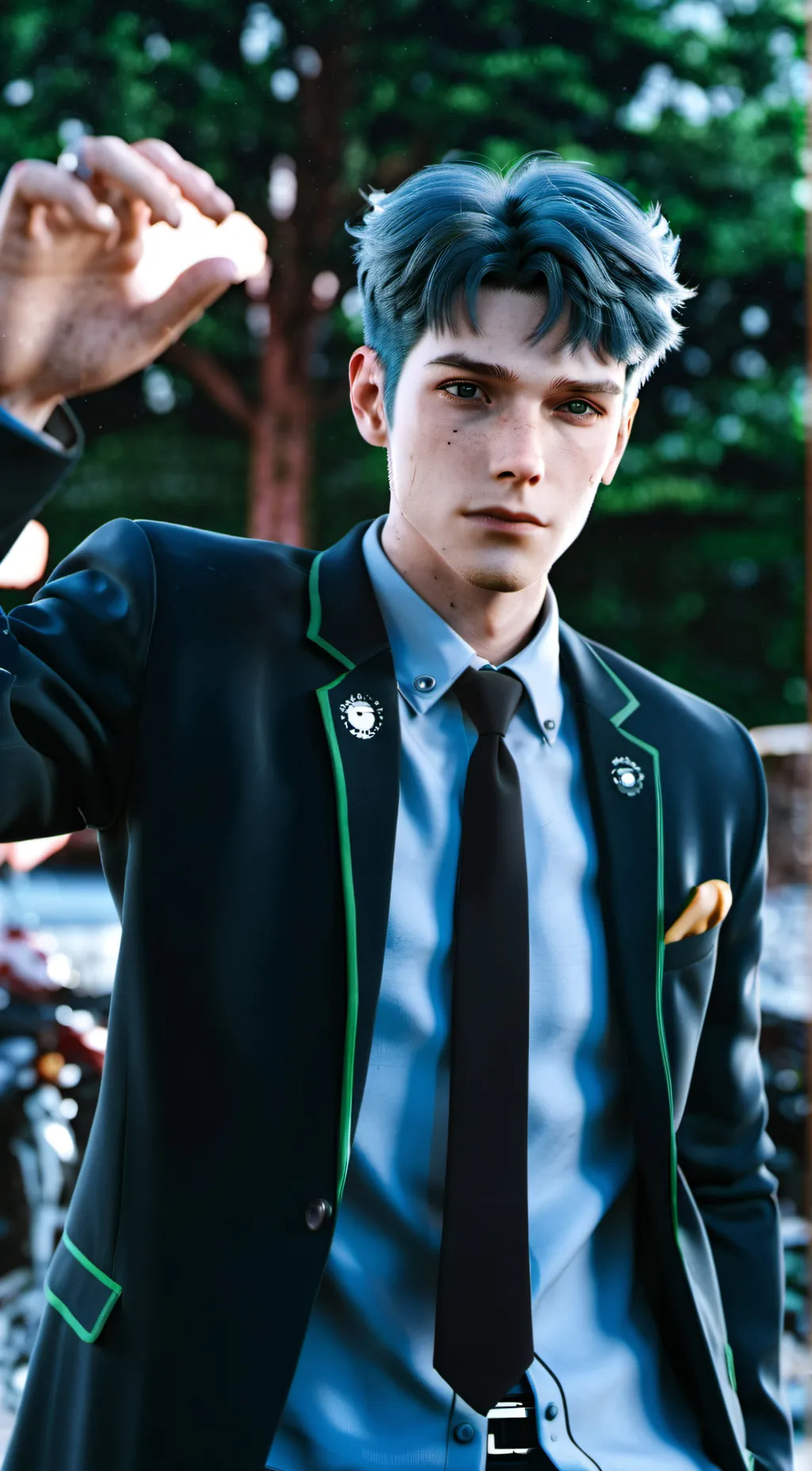 ai character: tyler background