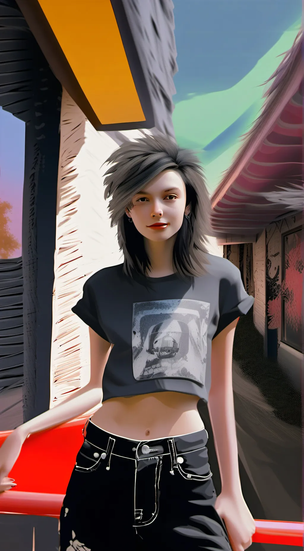 ai character: Zach background