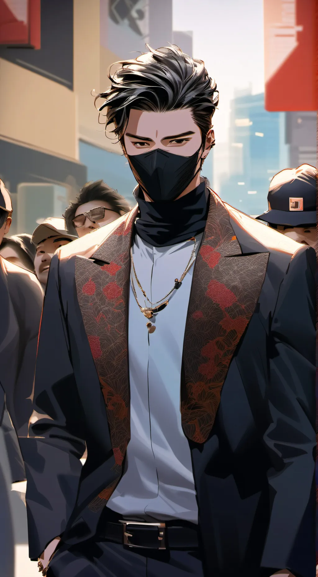 ai character: Damian Peters background