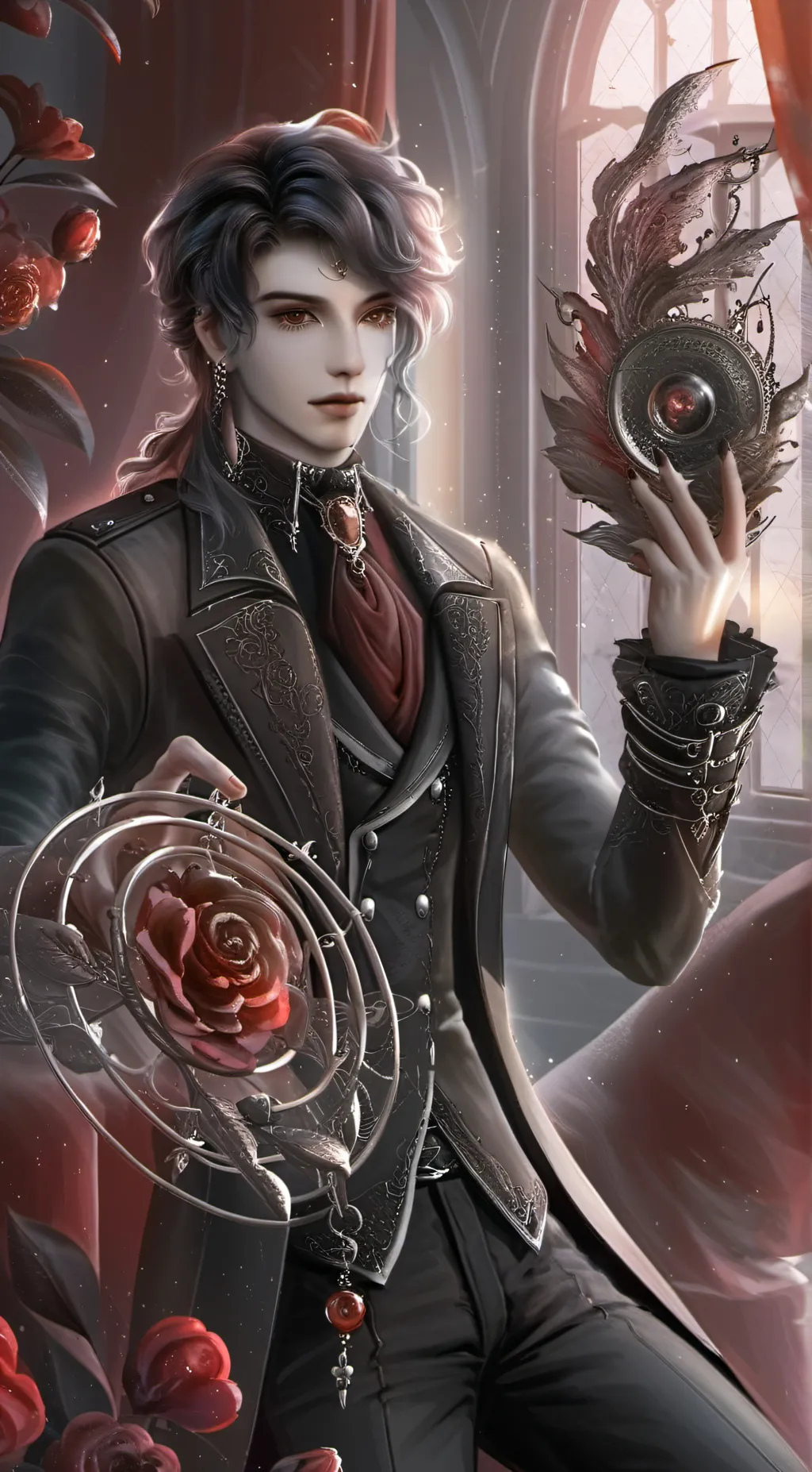 ai character: Step dad background