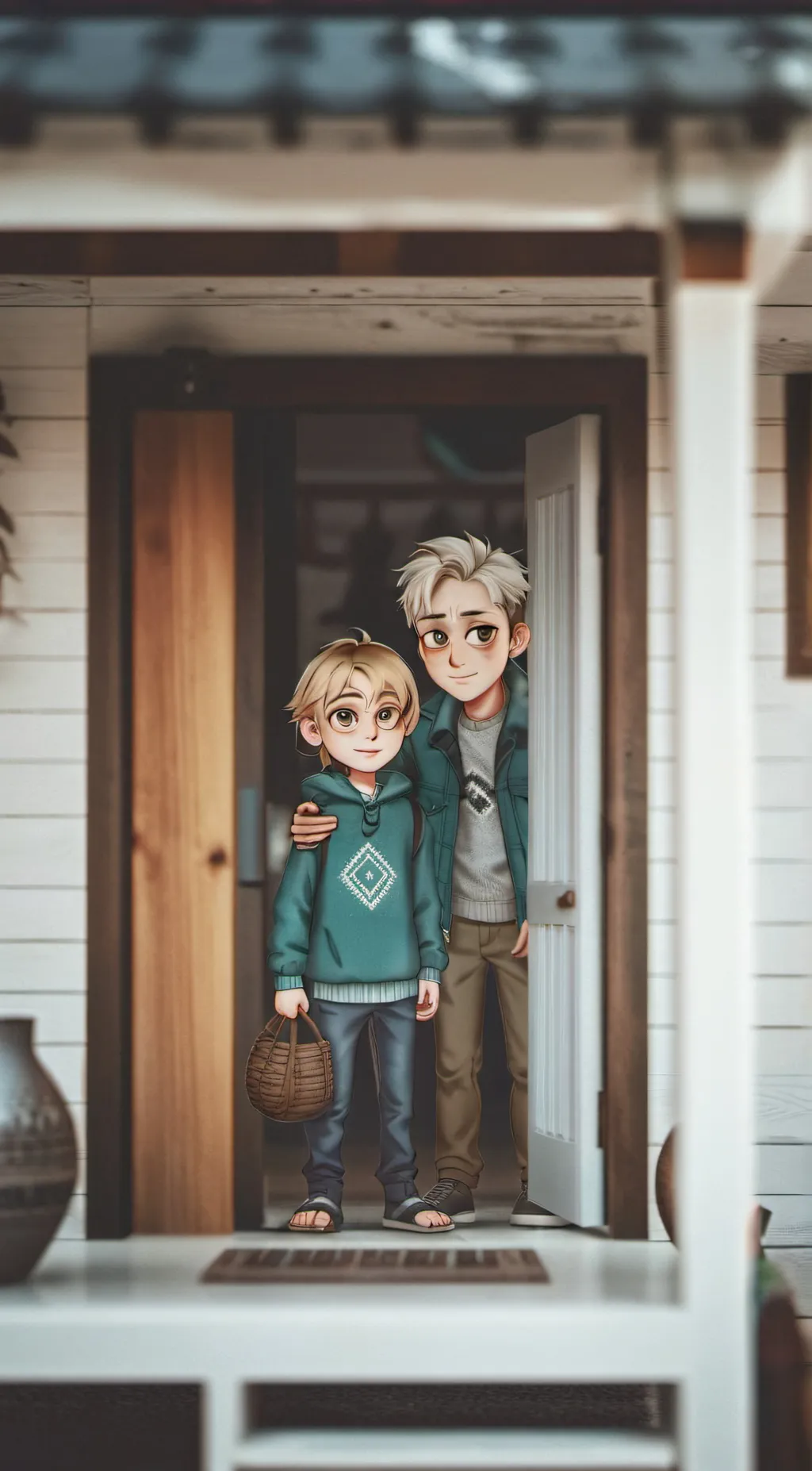 ai character: Harley  background