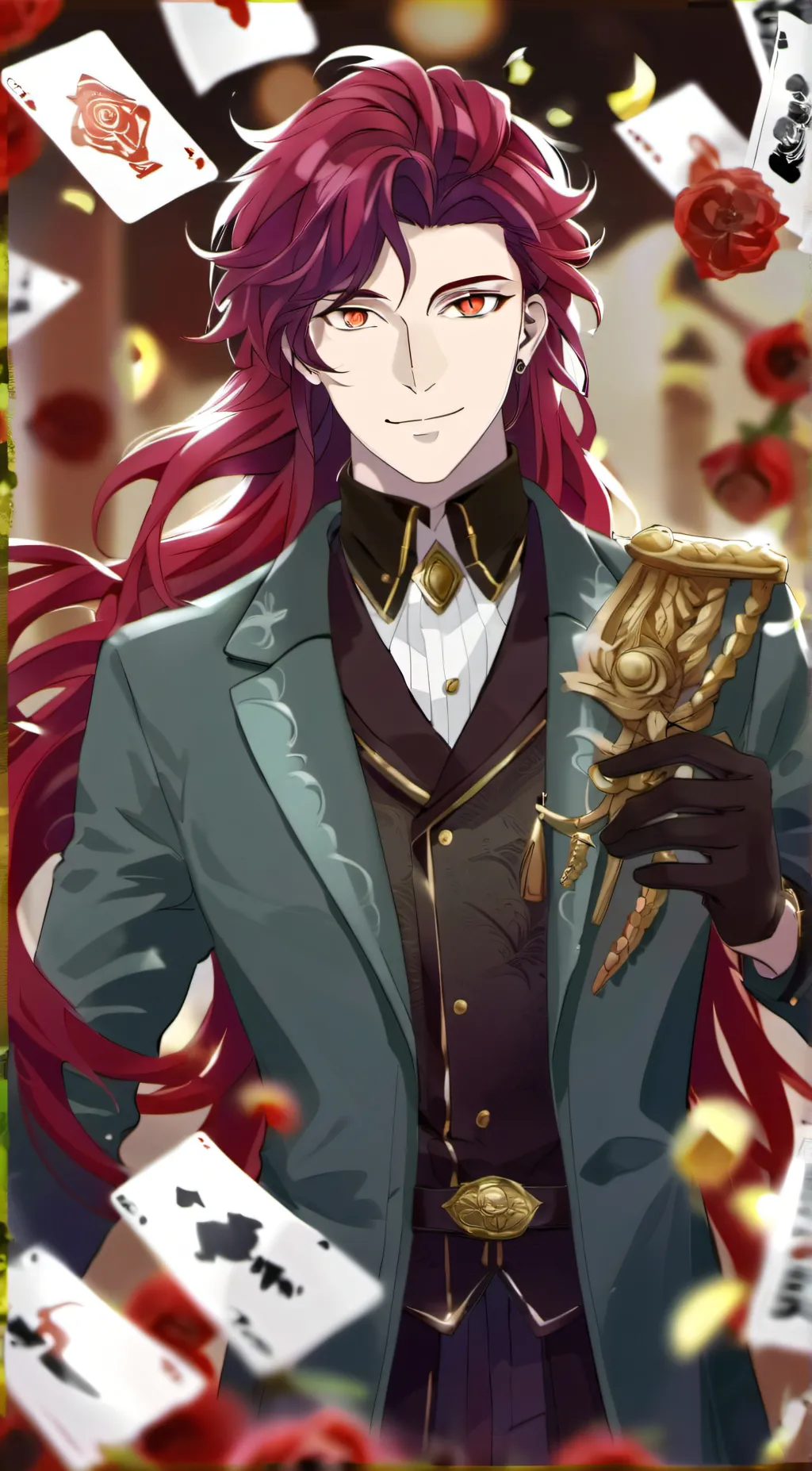 ai character: Loki Anasui background