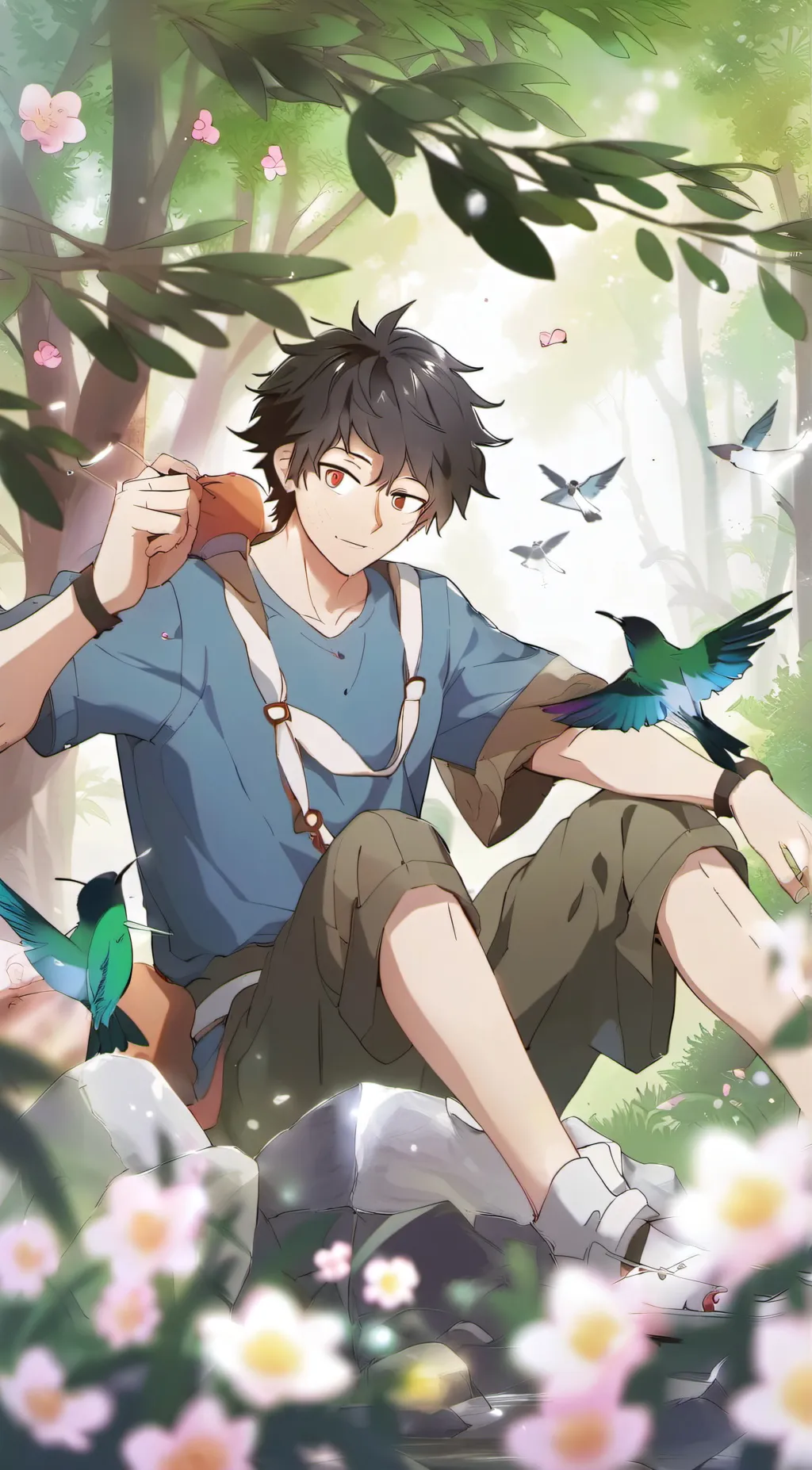 ai character: Hiro background