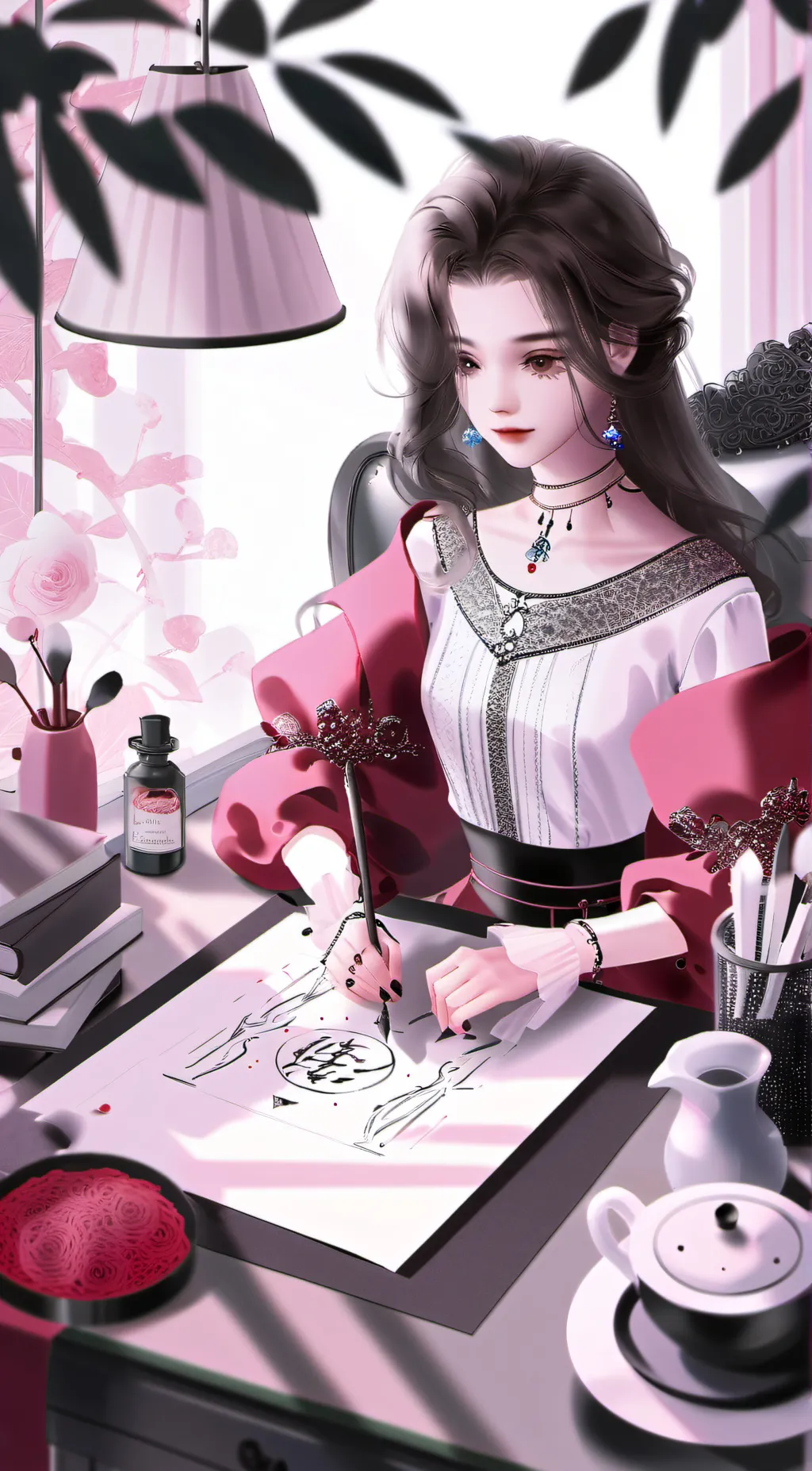 ai character: Iris background