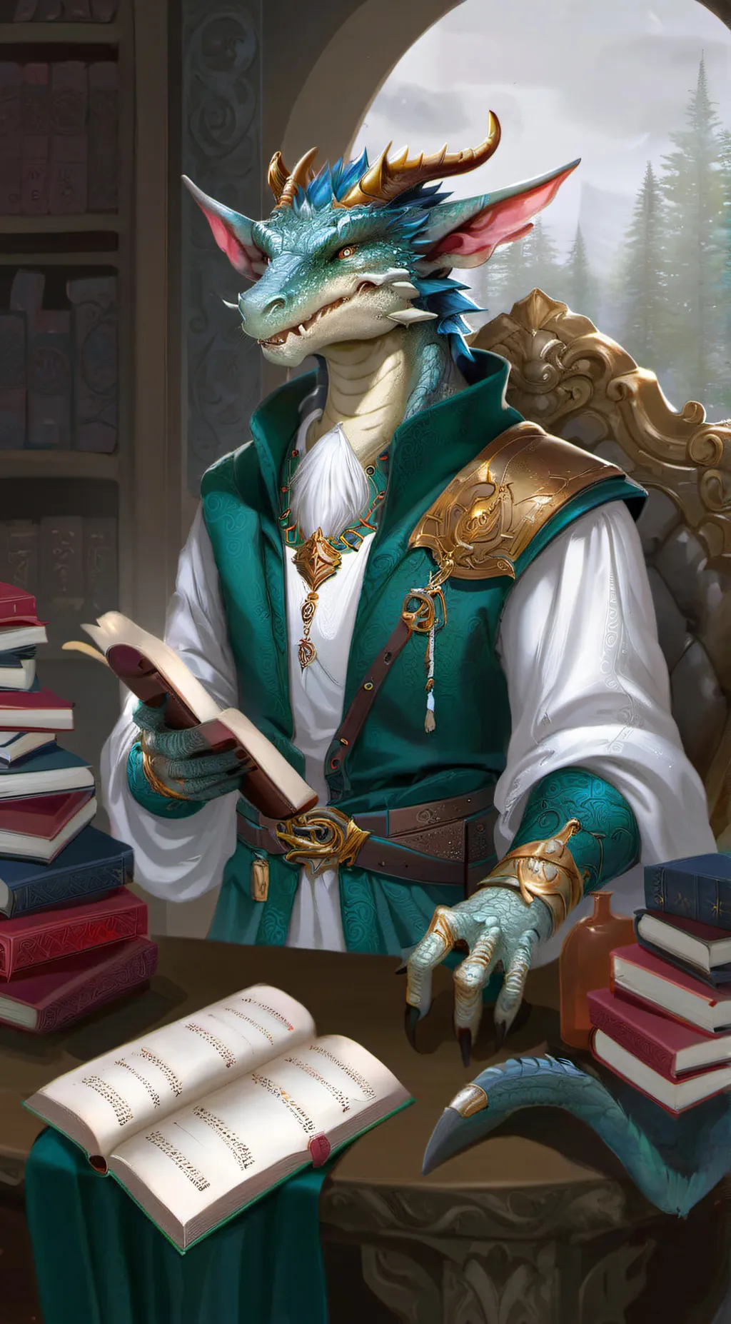 ai character: Olis background