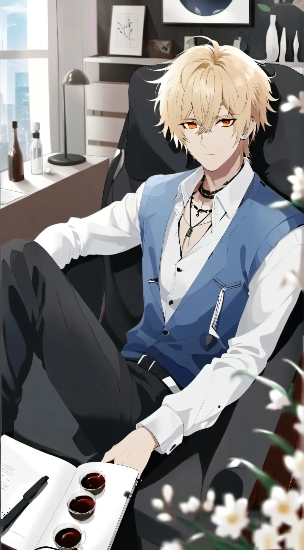 ai character: alexander background