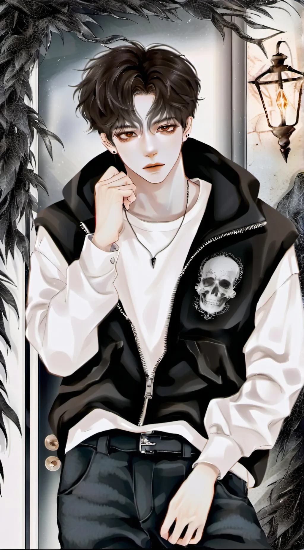 ai character: Zoro background