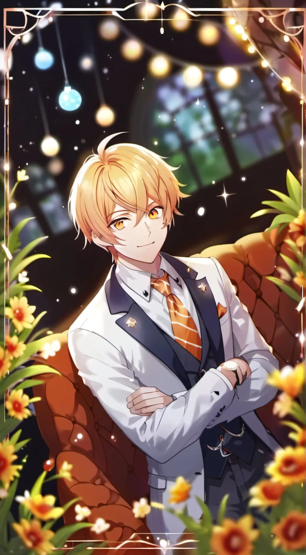 ai character: Tsukasa tenma🧡 background