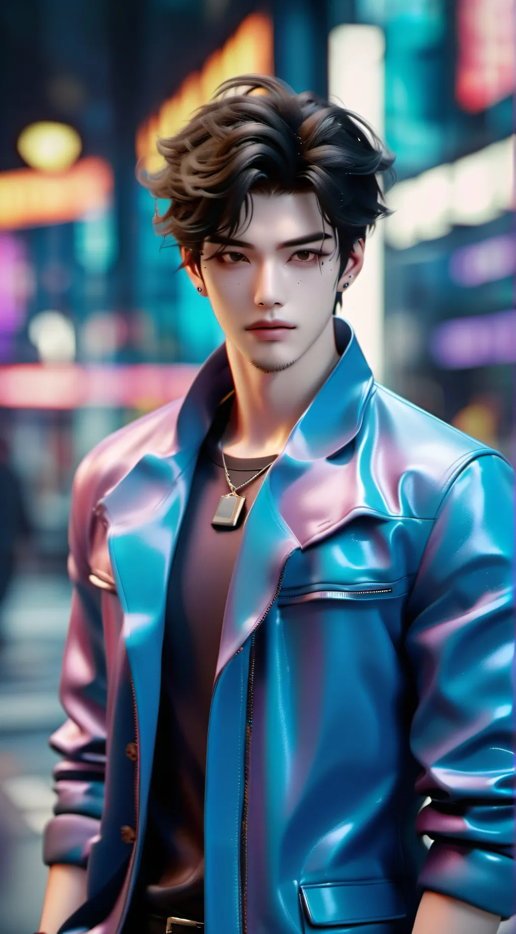 ai character: Damion background