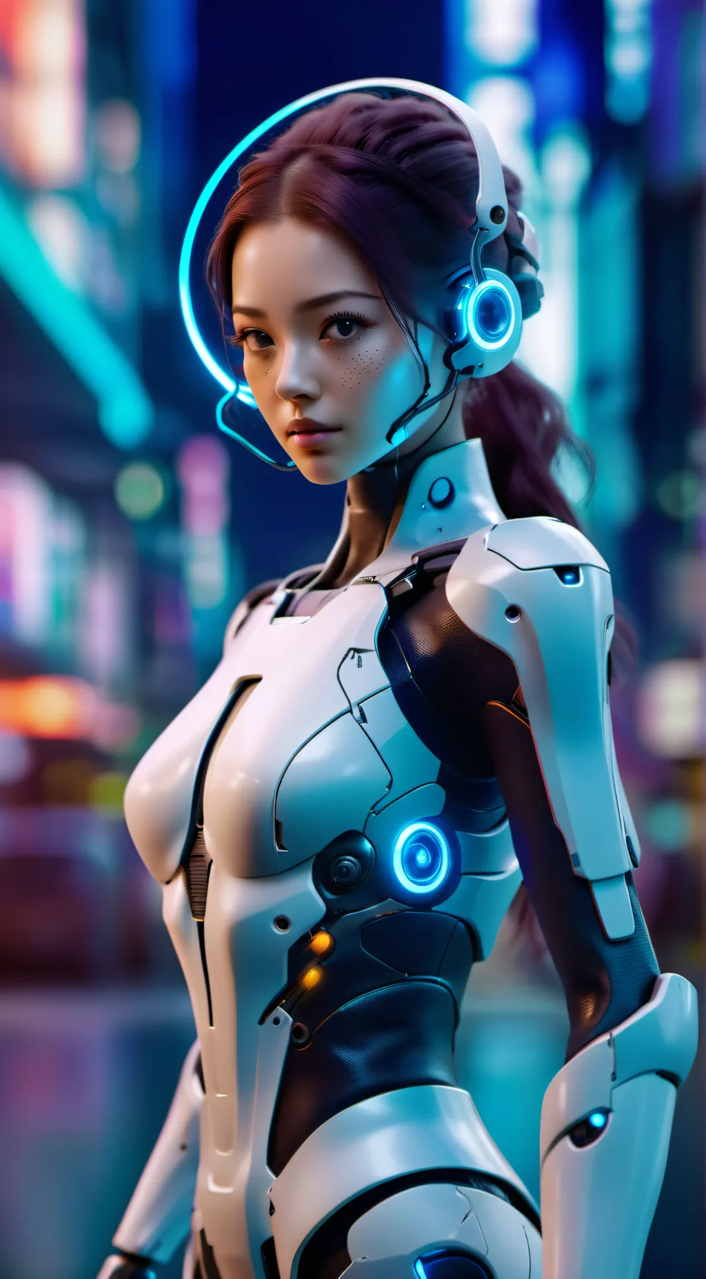 ai character: Vivian background