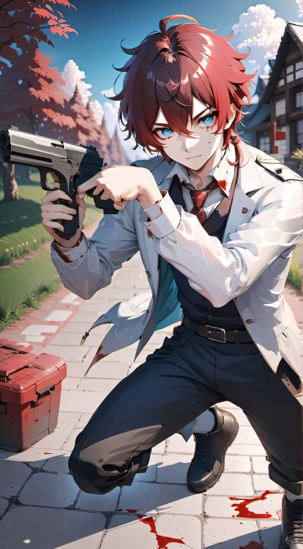 ai character: Amaranth background