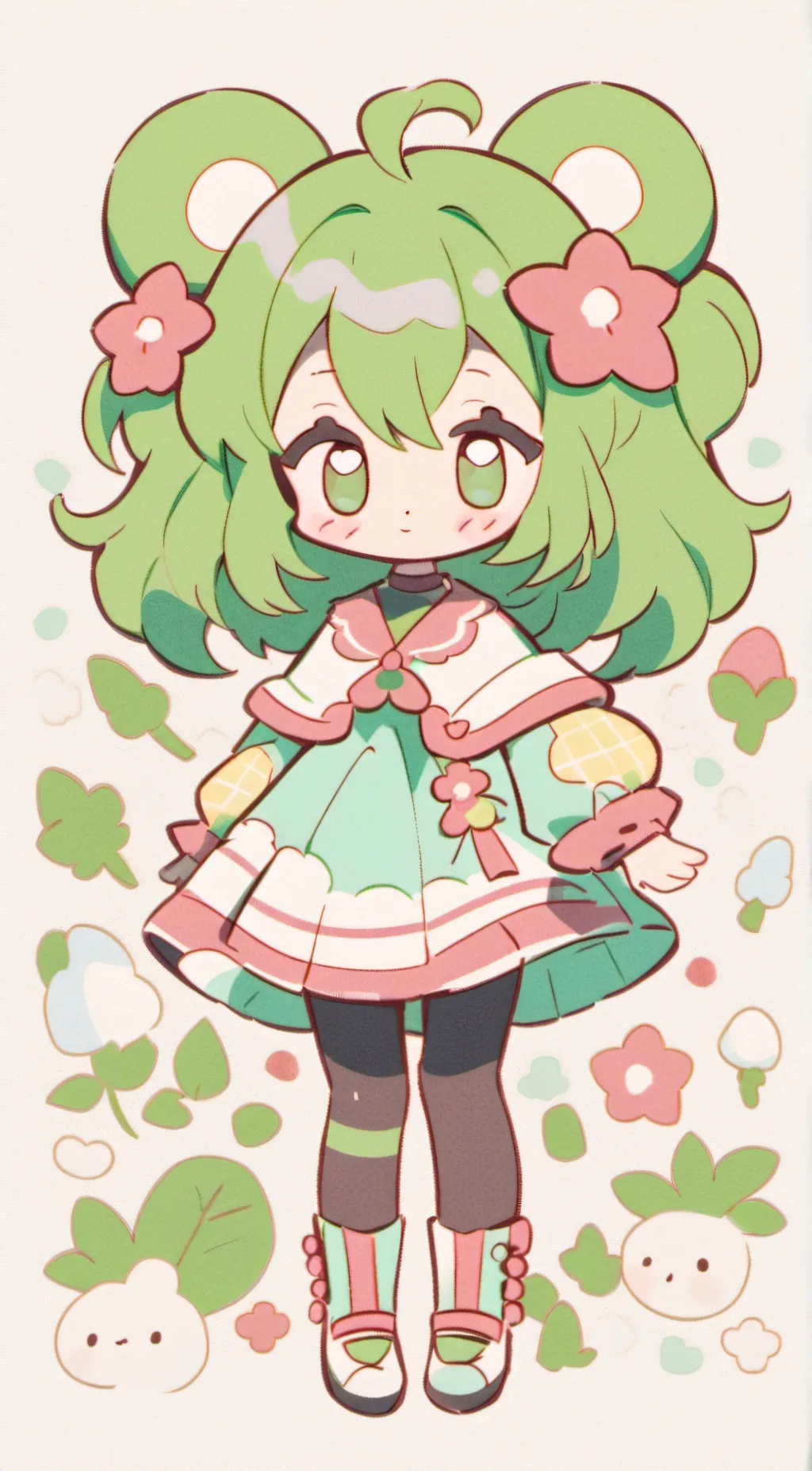 ai character: Aria background