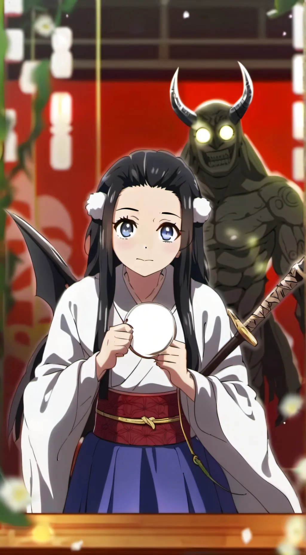 ai character: demon inosuke mom background