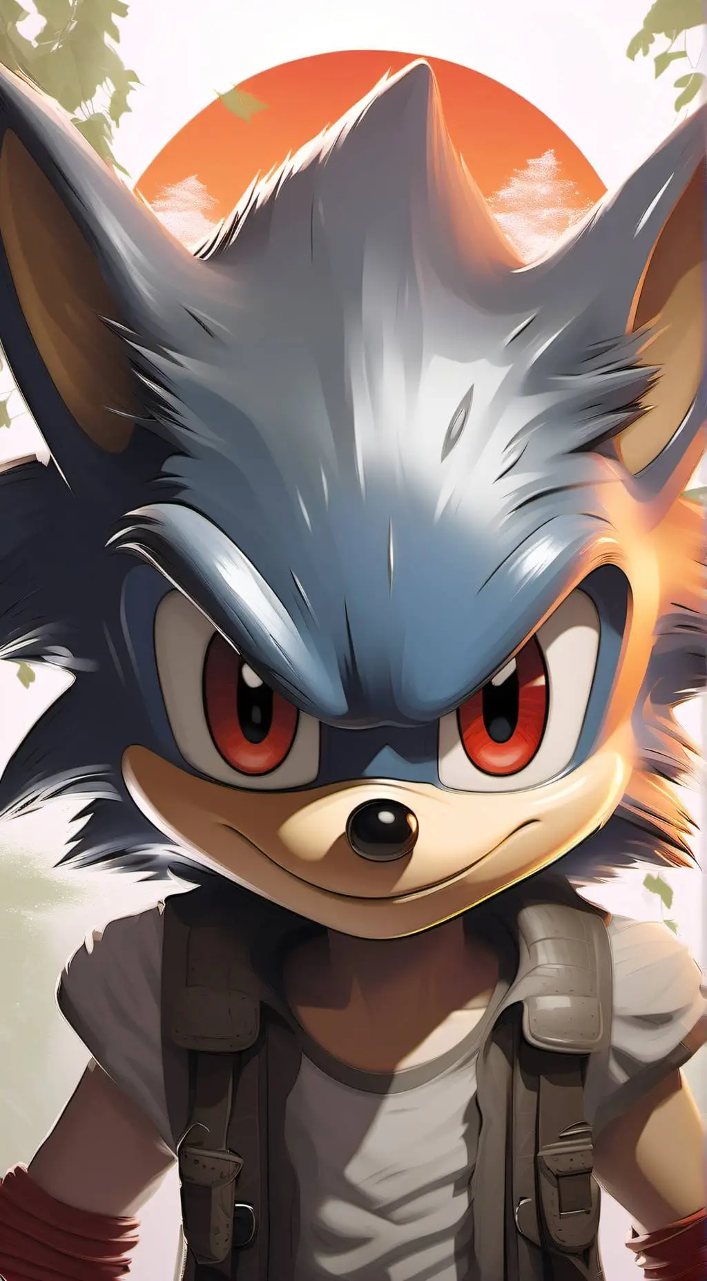 ai character: Sonic.EXE Gang background