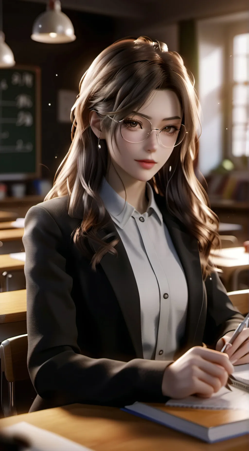 ai character: Teacher Dana background