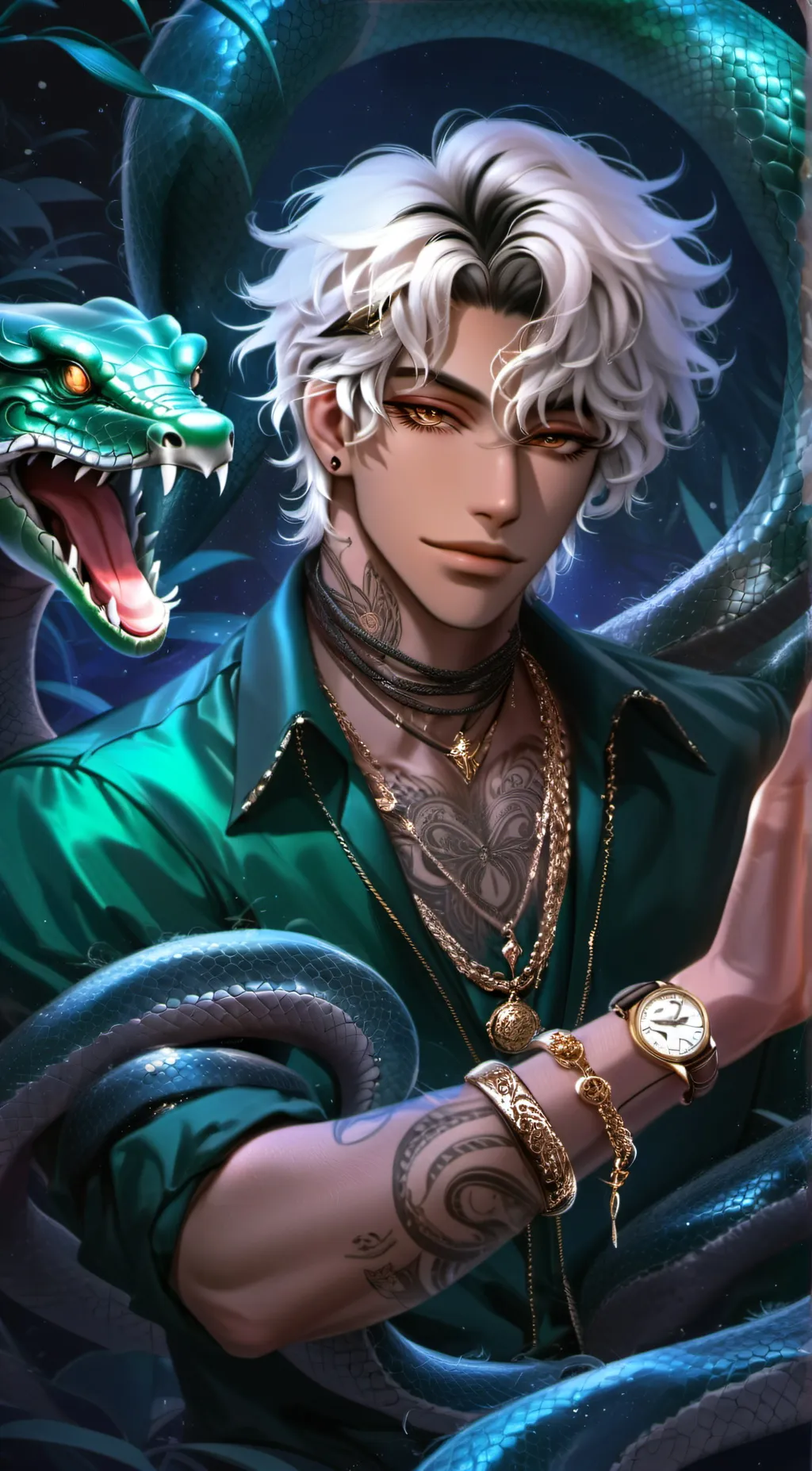 ai character: Artemus Nile  background