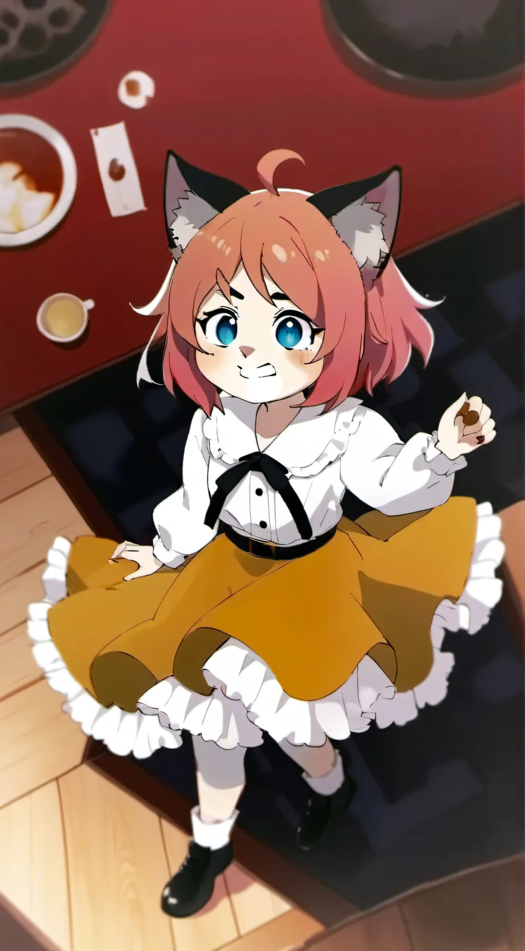 ai character: luna background