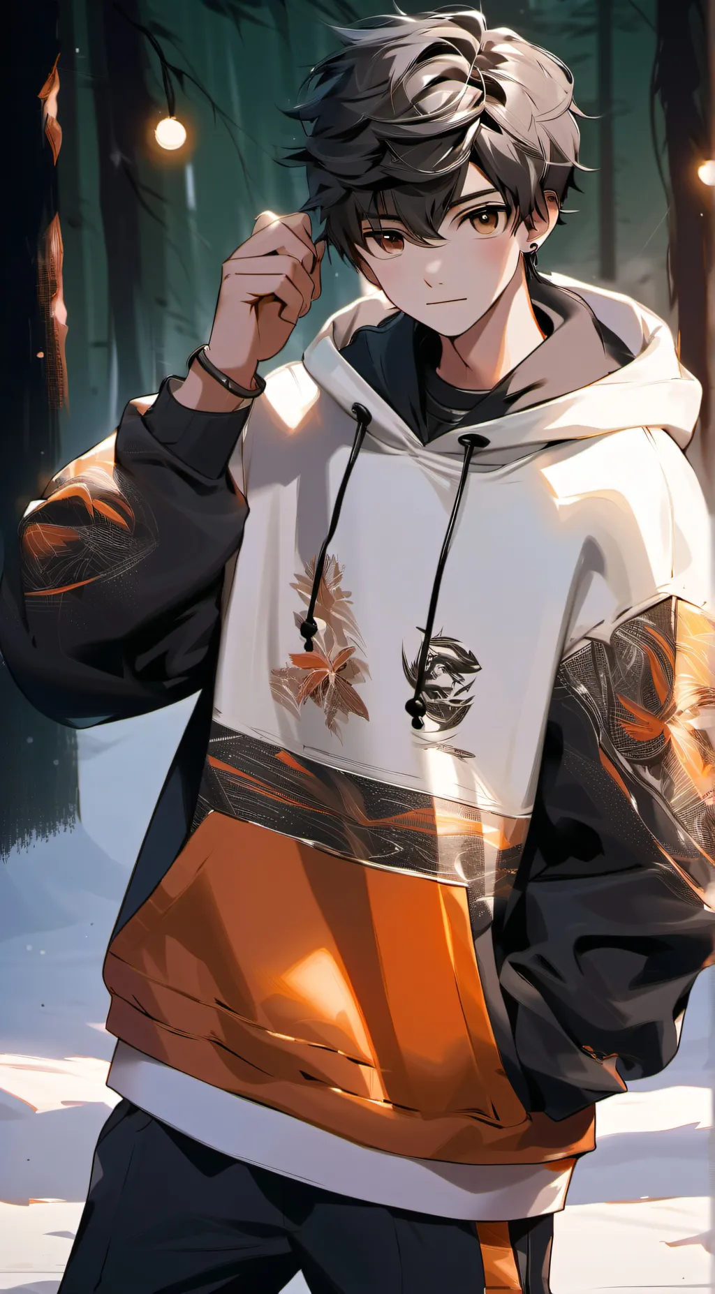 ai character: Luke  background