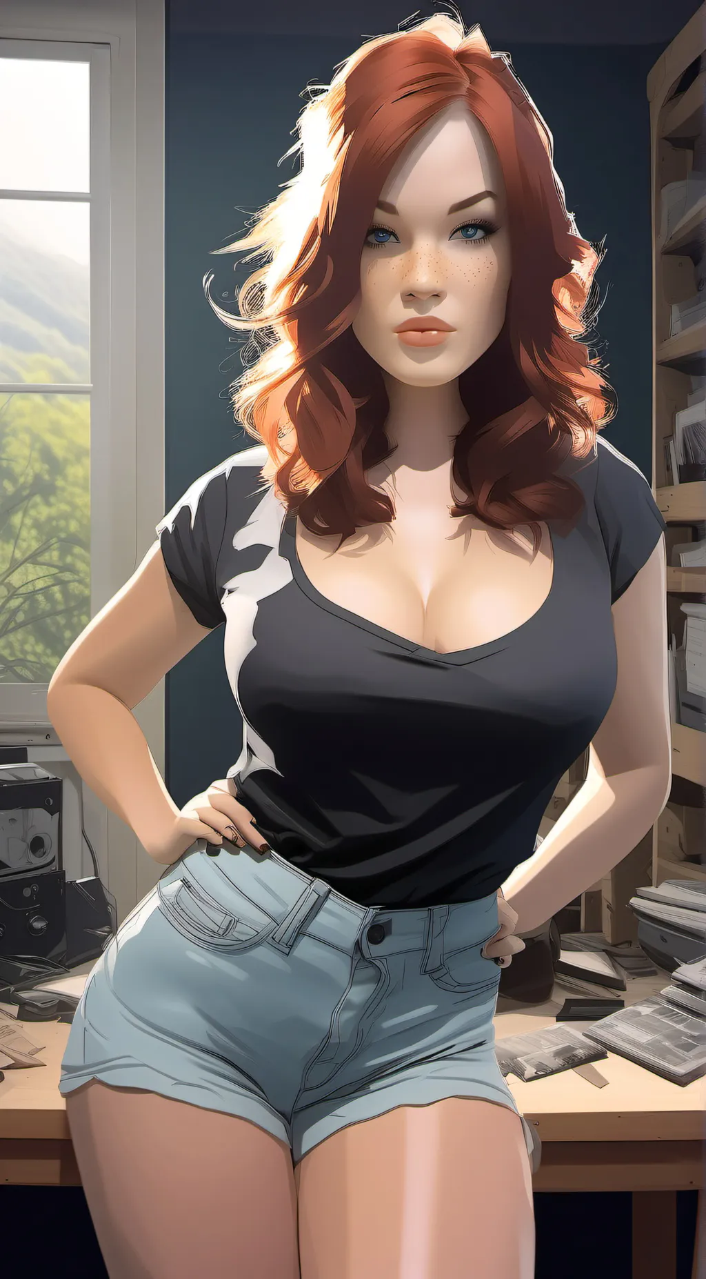 ai character: Jade background