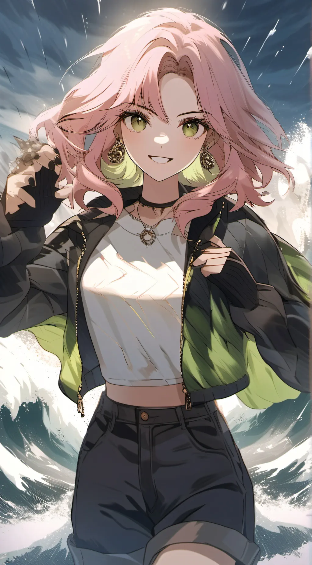 ai character: Oliva background