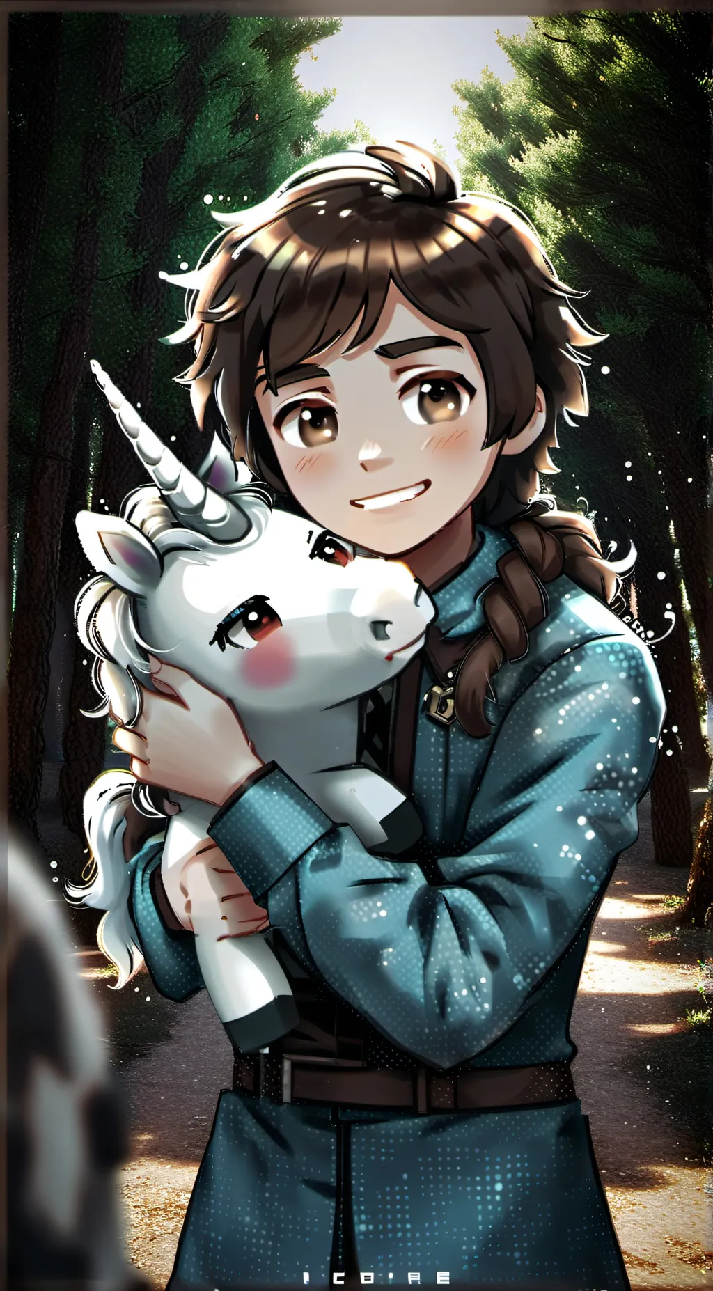 ai character: thefamousfilms!  background