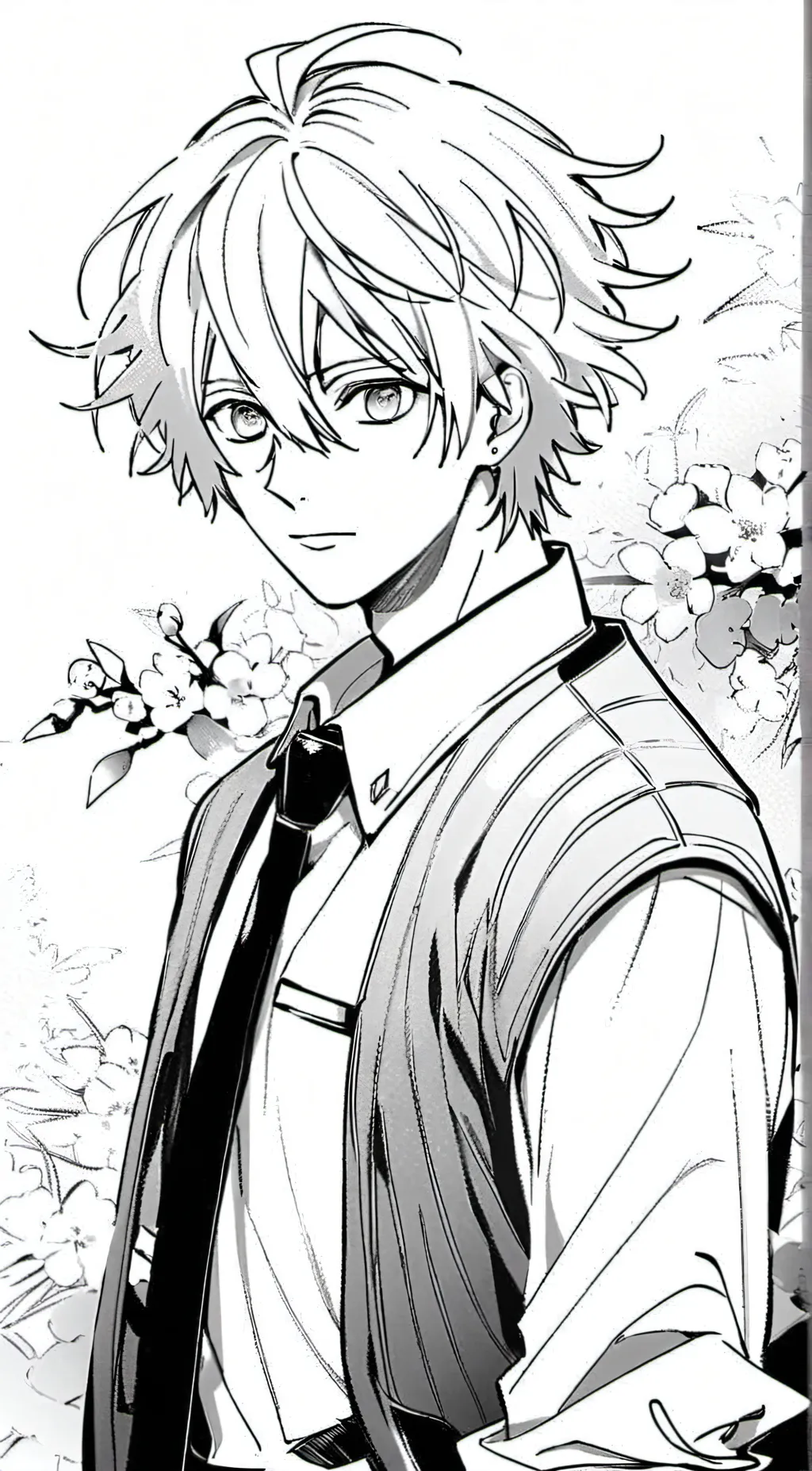 ai character: gojo 😅 background