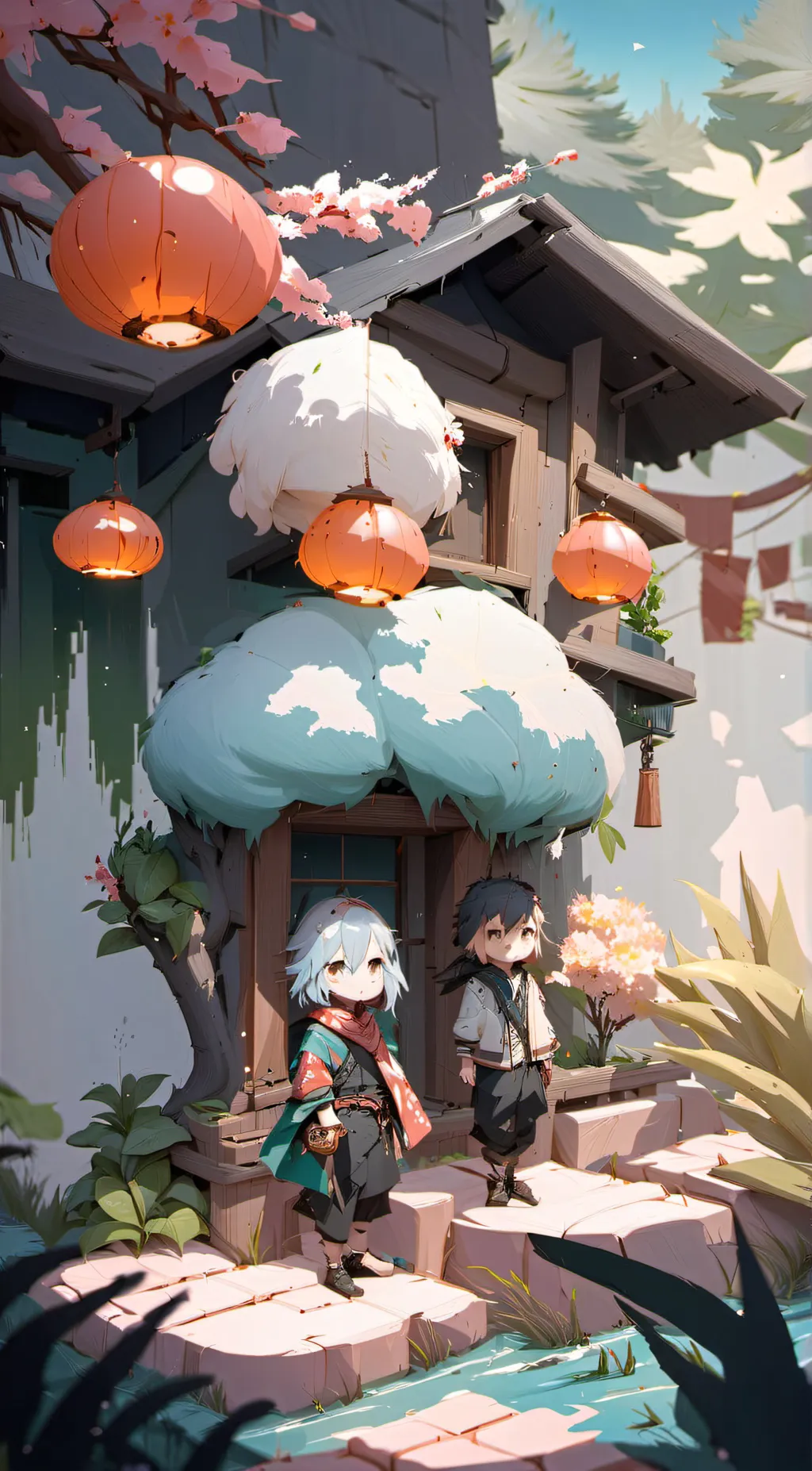 ai character: hasband  background