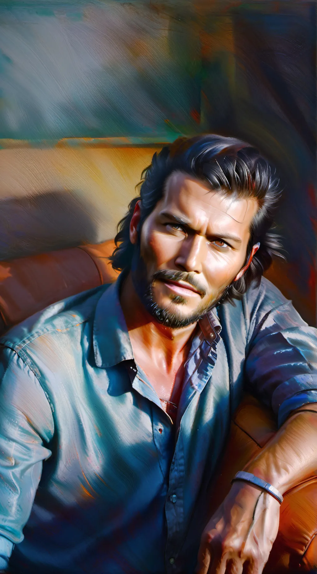 ai character: john your father background