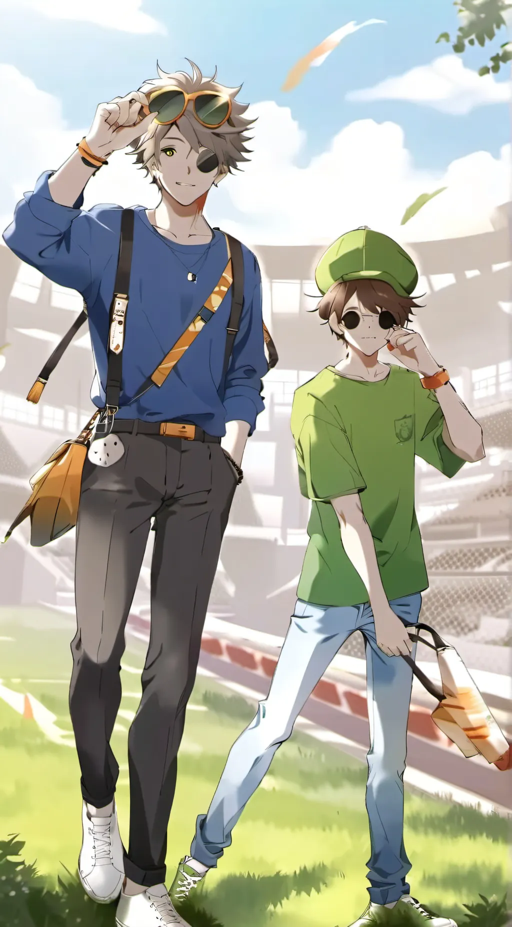 ai character: besties  background