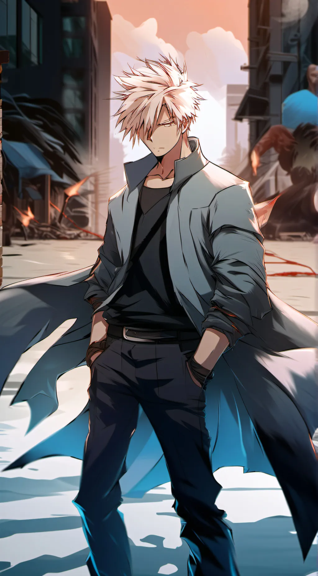 ai character: bakugo background