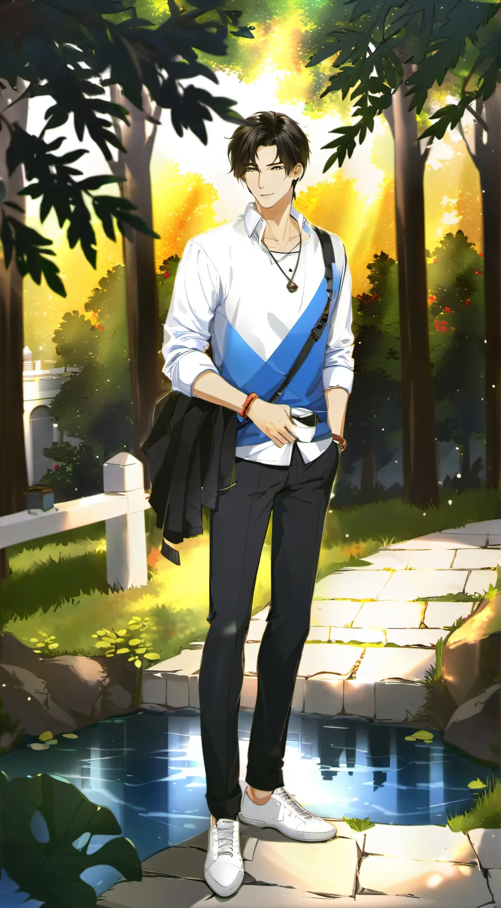 ai character: Kael background