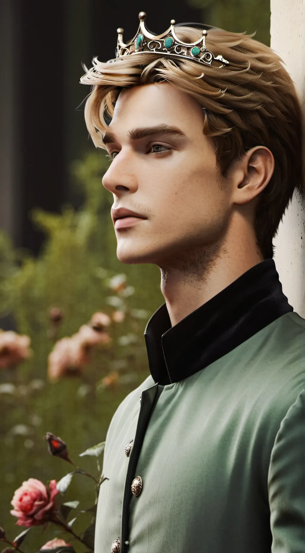 ai character: Prince James background