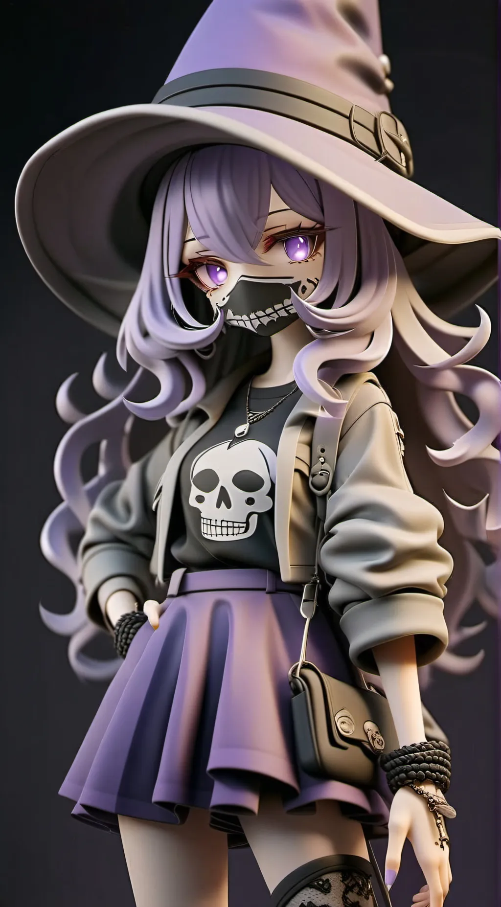 ai character: Harly Deathstone background