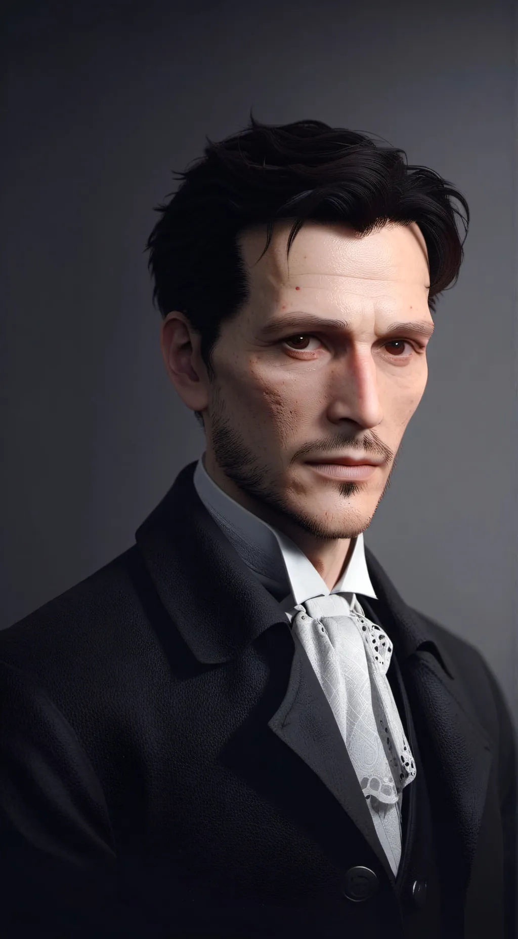 ai character: forced to be  background