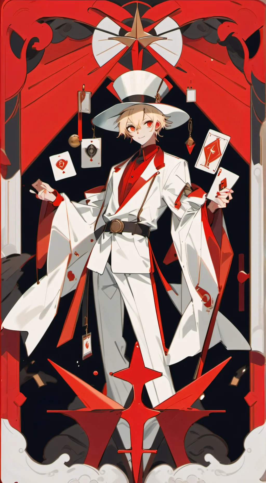 ai character: Lucifer background