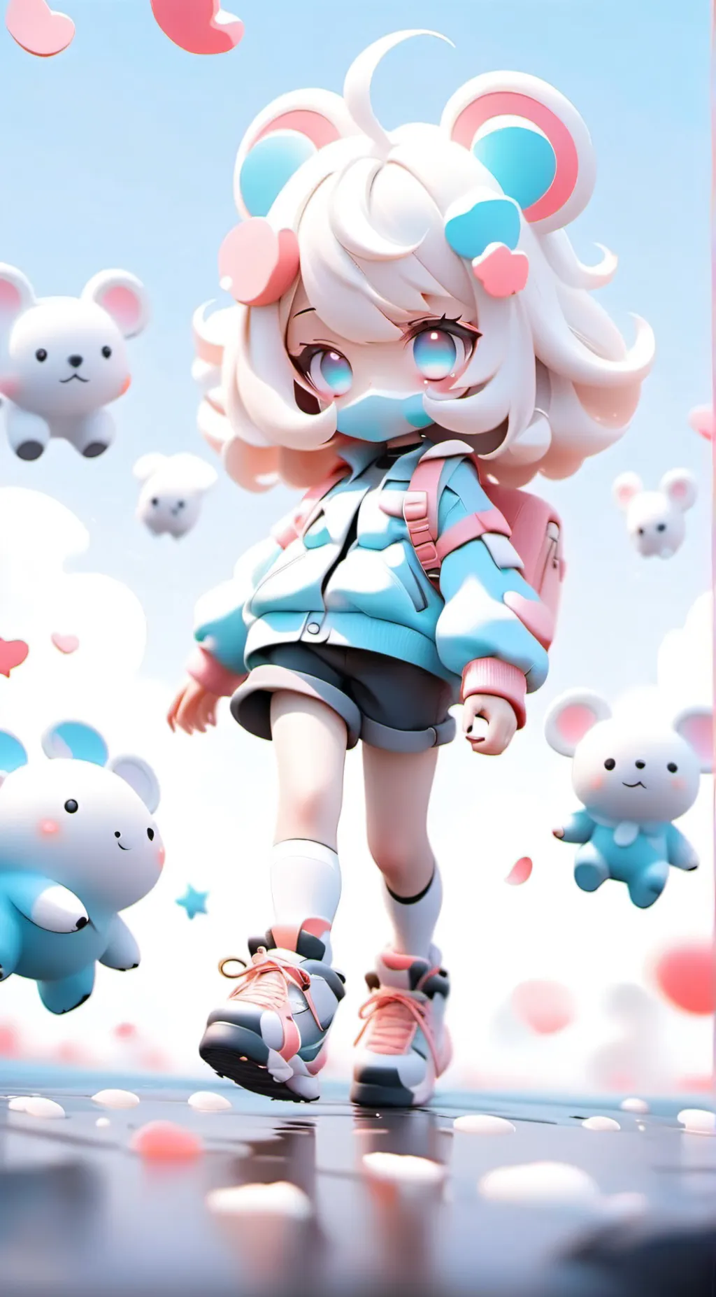 ai character: Minosa background