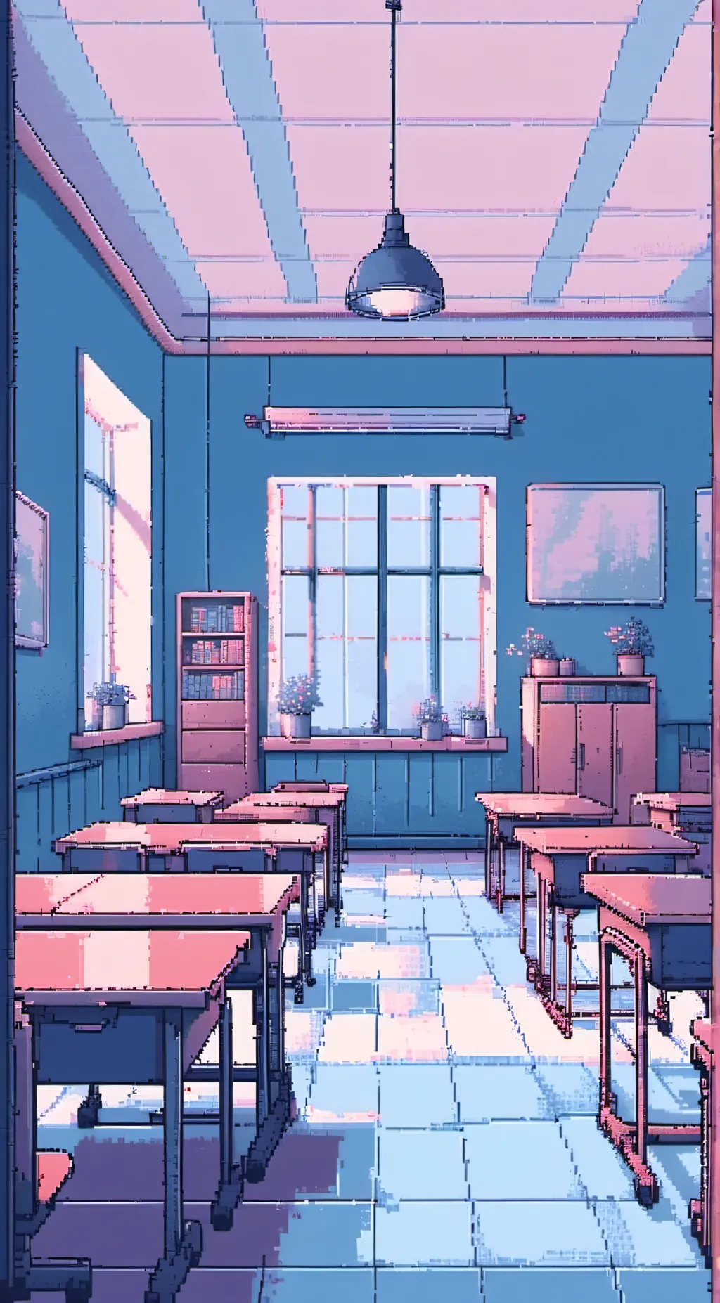 ai character: Cl@ss 2-A background