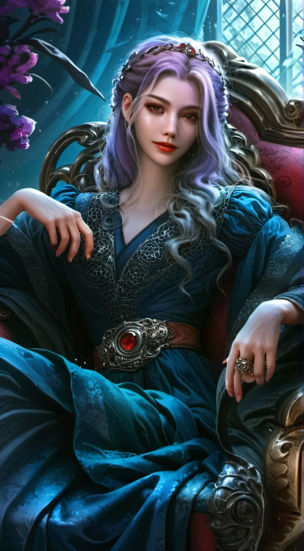 ai character: Empress Anastasia background